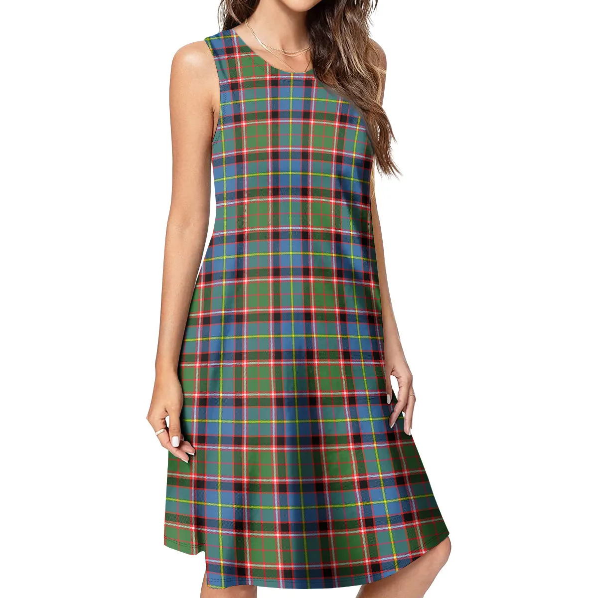 Aikenhead Tartan Womens Casual Dresses