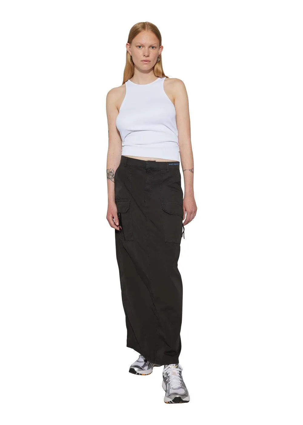 Arrow Maxi Skirt - Black