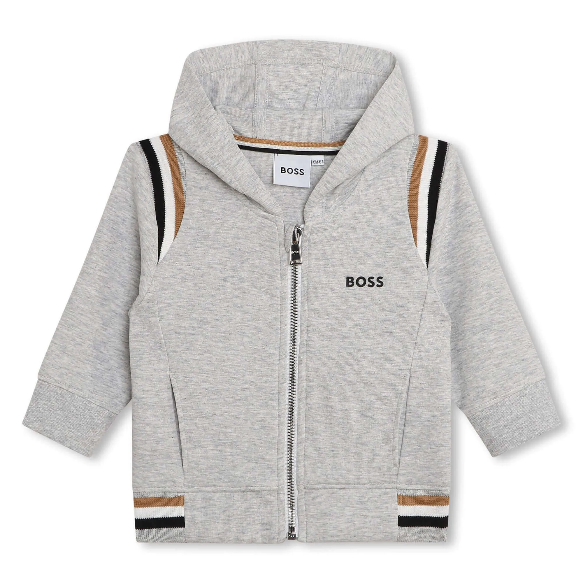 Baby Boys Grey Logo Tracksuit