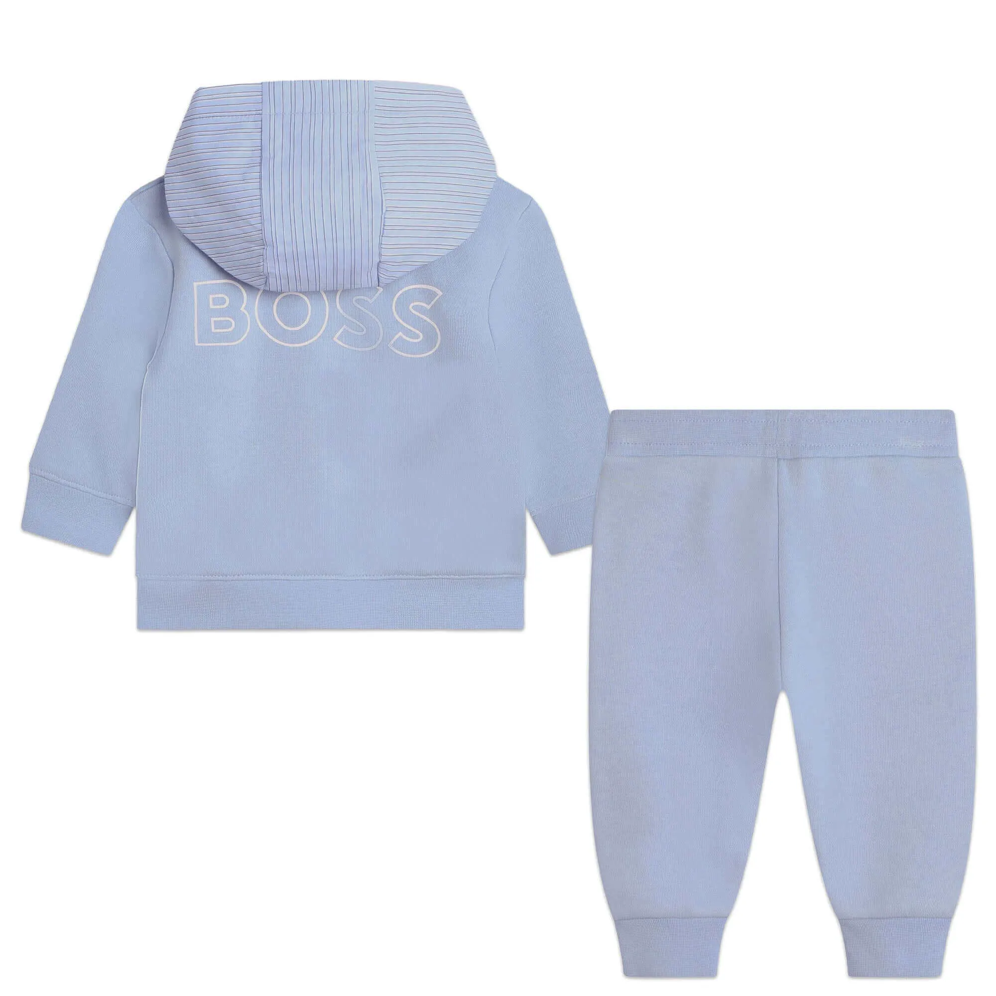 Baby Boys Pale Blue Logo Tracksuit