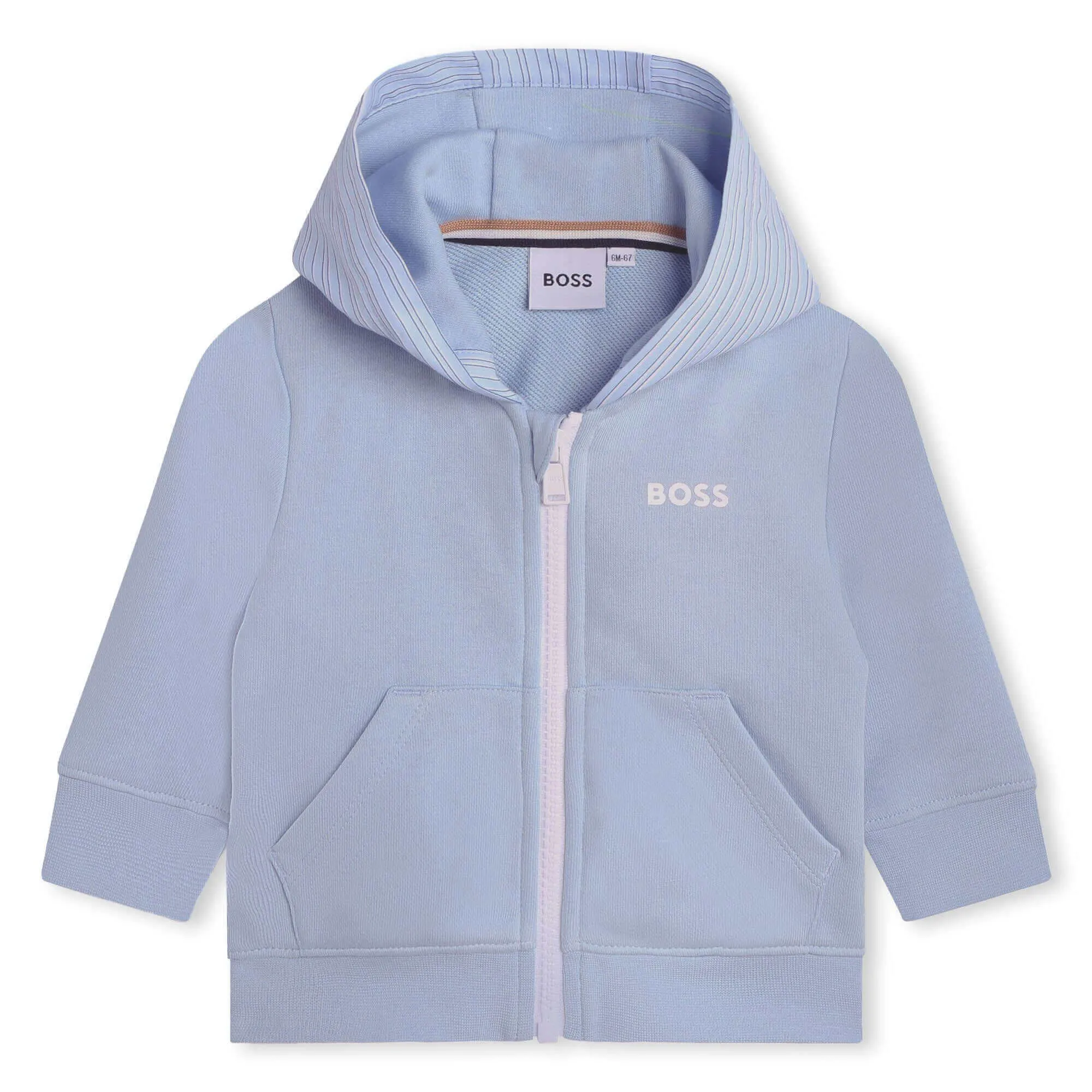 Baby Boys Pale Blue Logo Tracksuit