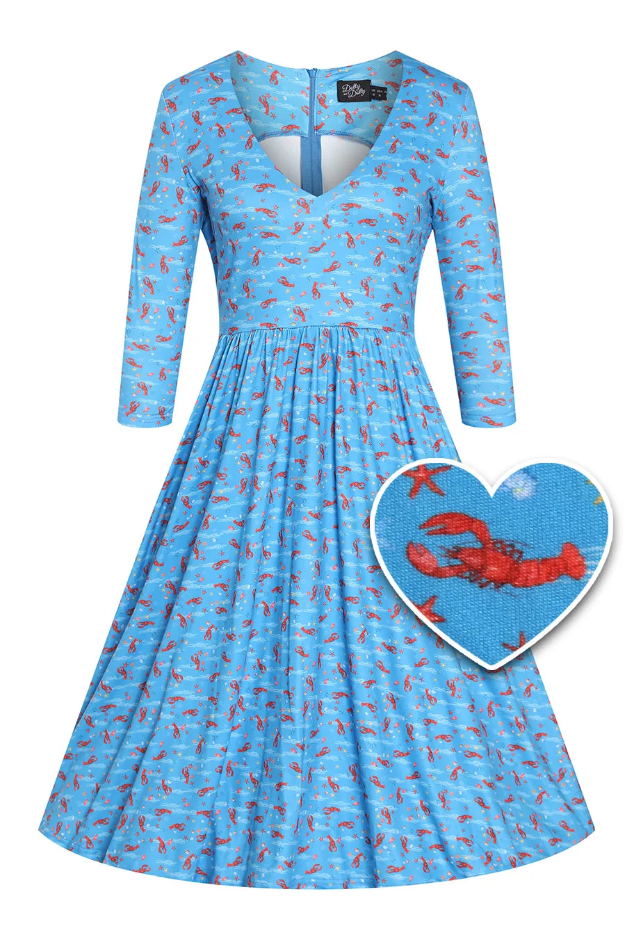 Billie Blue Lobster Dress