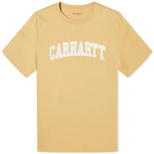 Carhartt Wip University T-Shirt, Bourbon & White