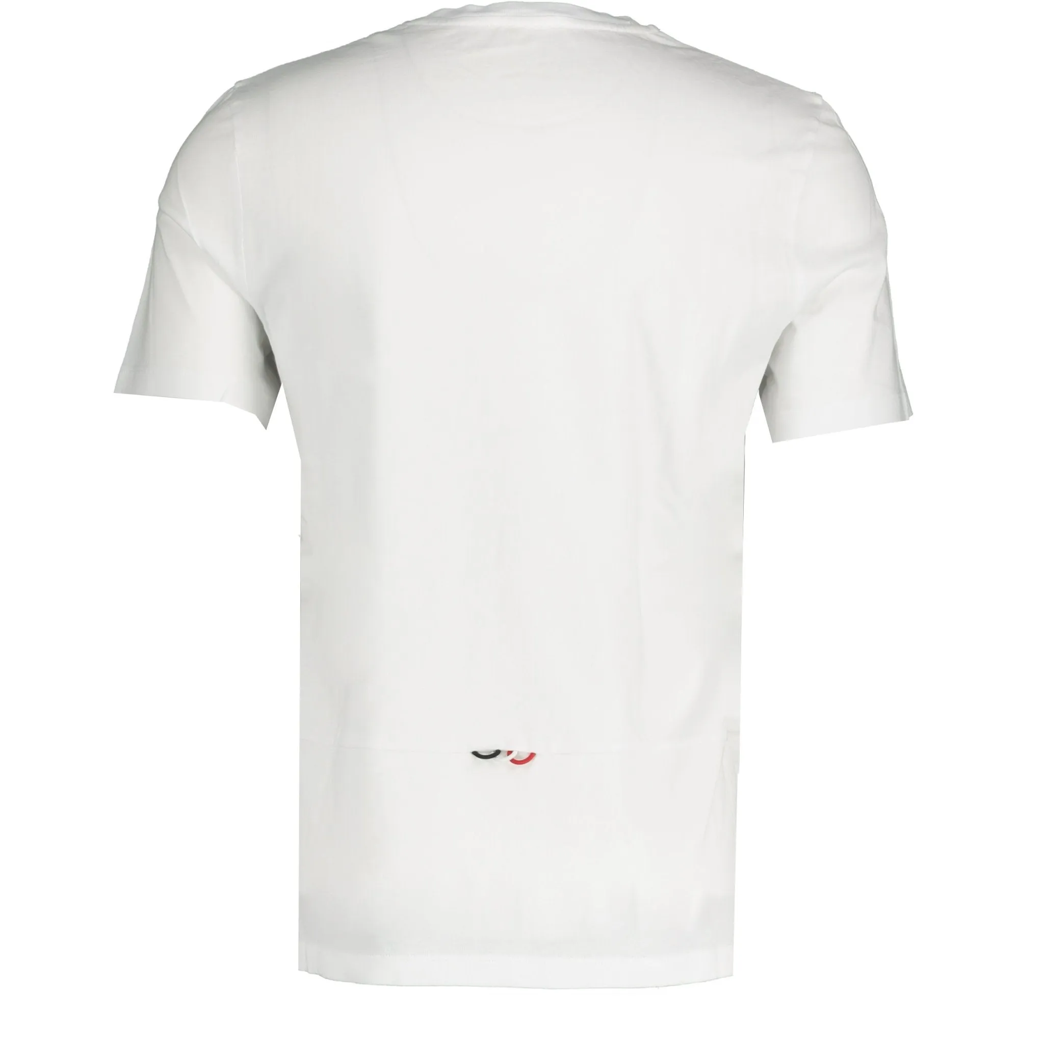 Chest Print Logo Classic Pocket T-Shirt White