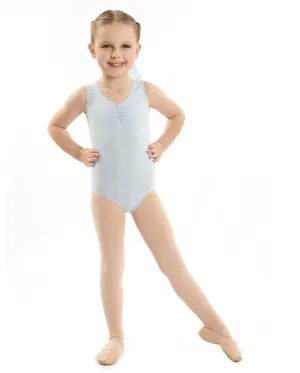 CLEARANCE, Energetiks CHARLOTTE Debut Gathered Front Leotard, Childs, DCL04