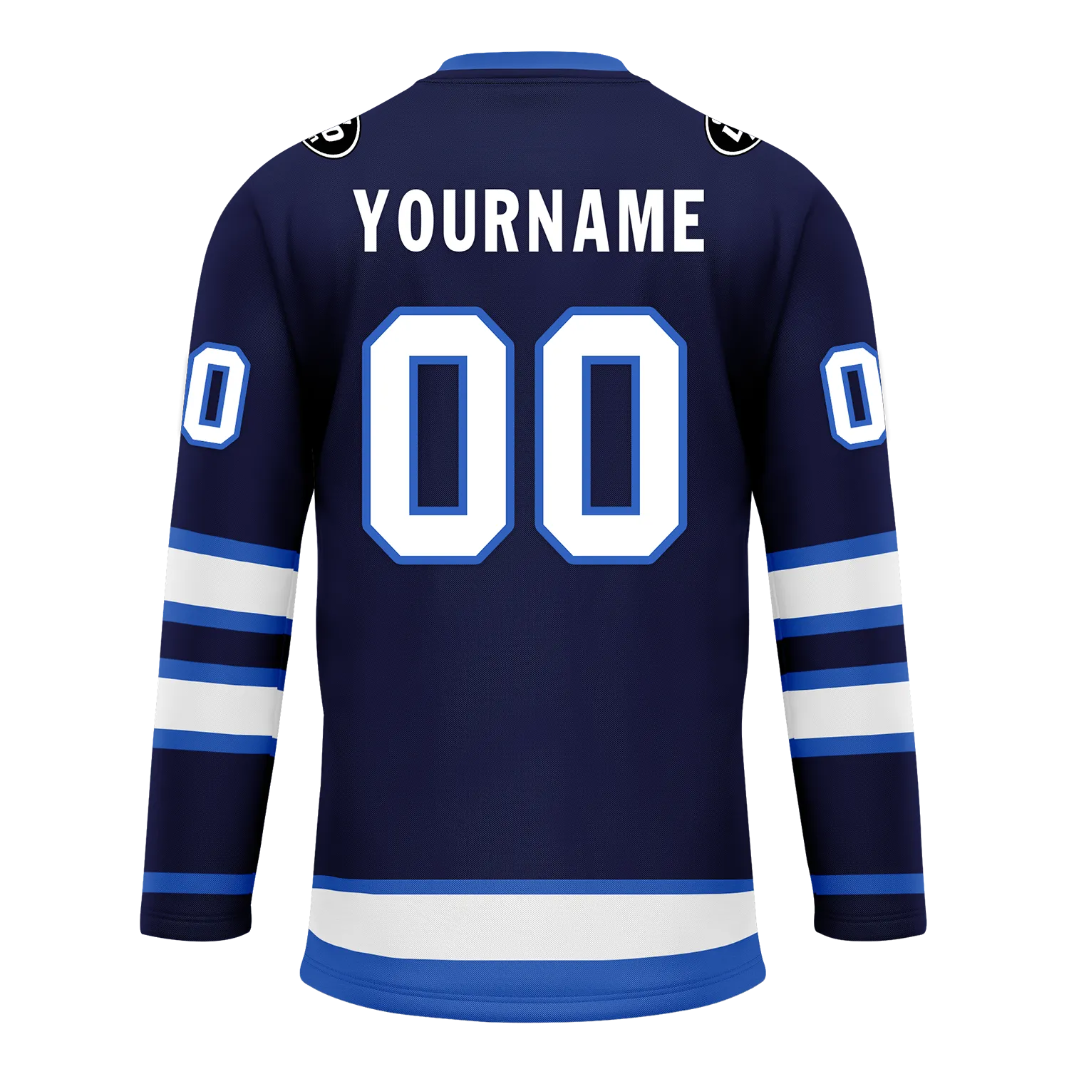 Custom Blue Personalized Hockey Jersey HCKJ01-D0a70d9