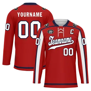 Custom Red Personalized Hockey Jersey HCKJ01-D0a70e9