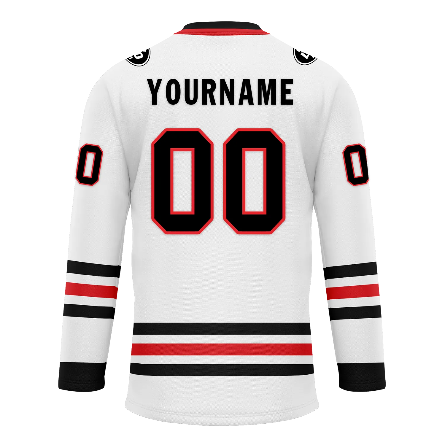 Custom White Personalized Hockey Jersey HCKJ01-D0a70be