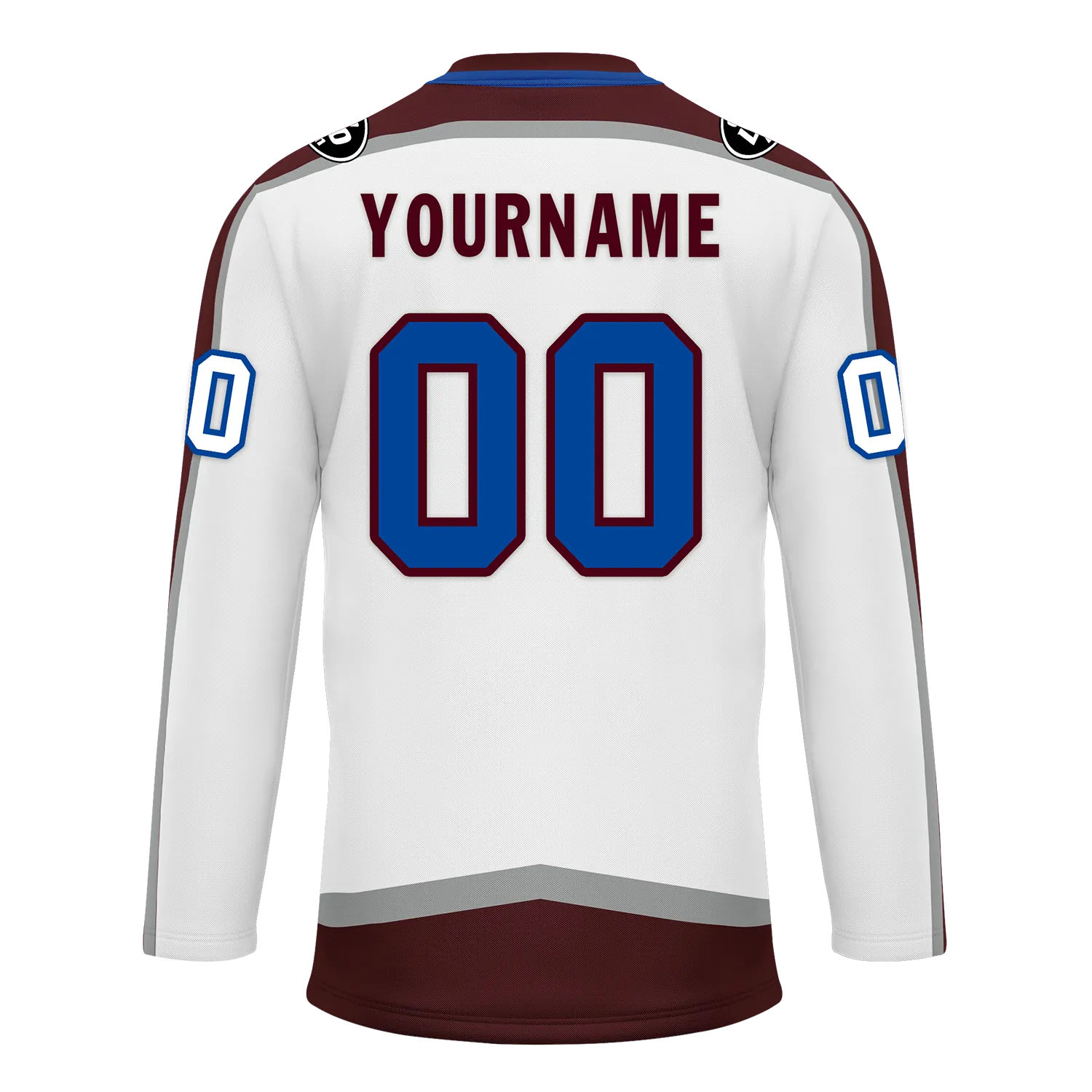 Custom White Red Personalized Hockey Jersey HCKJ01-D0a70ea