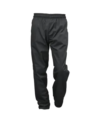 EgoChef Black Trousers Slim Fit