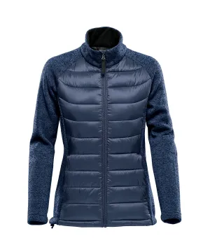 Indigo/Indigo Heather - Women’s Narvik hybrid jacket