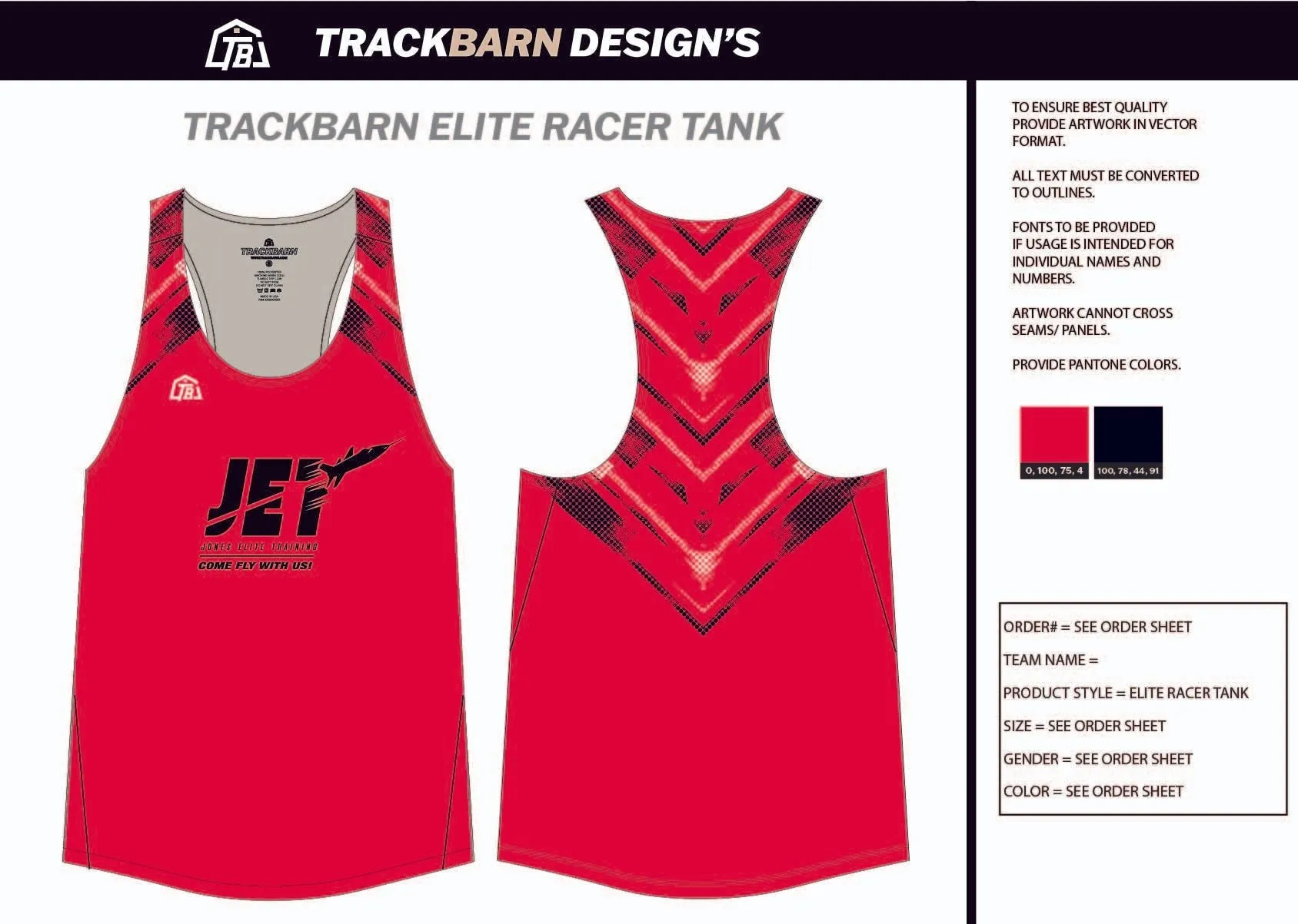 Jones-Elite-Training Womens Track Singlet