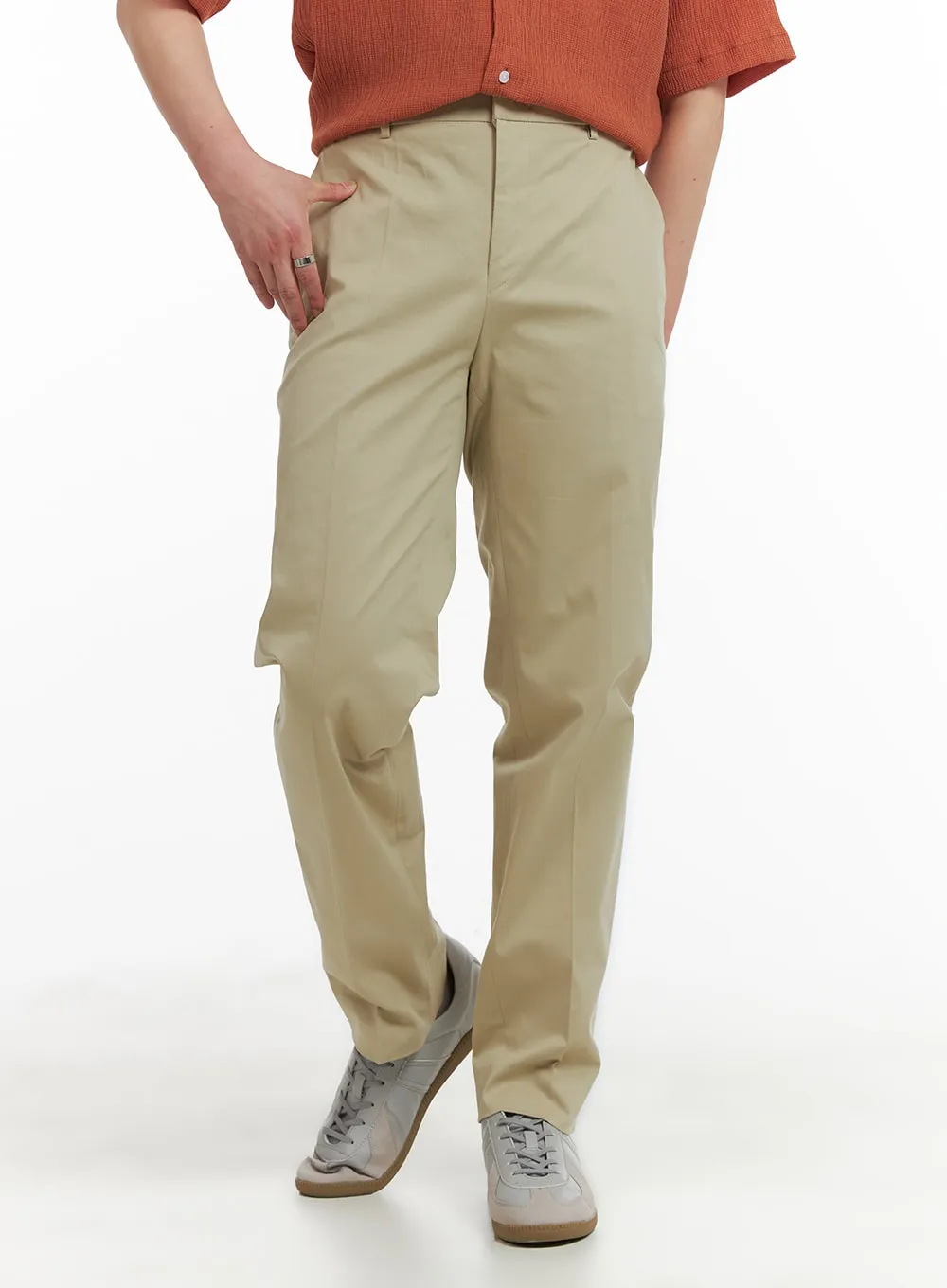 Men's Classic Straight Trousers IA401