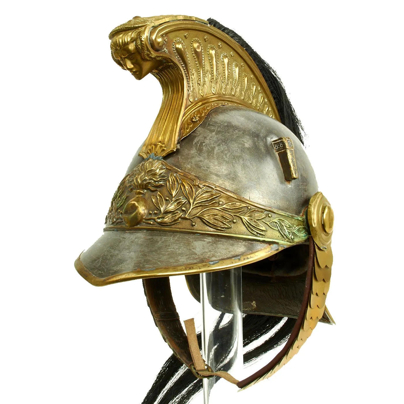 Original French Model 1874 Cuirassier Helmet