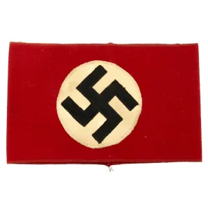 Original German Early WWII SA Wool Armband - High Quality