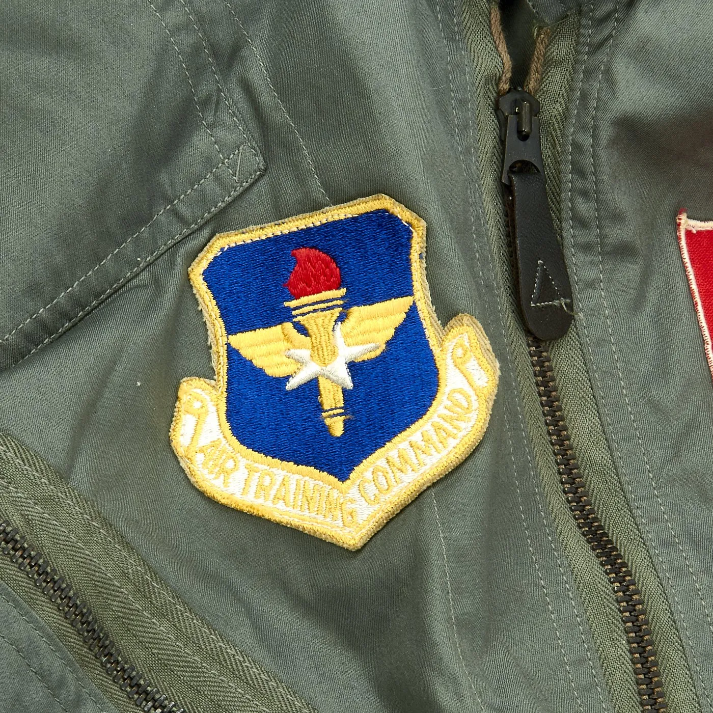 Original U.S. Cold War Colonel Flight Medic 417th Tactical Fighter Squadron MA1 Flying Jacket and Flight Suit