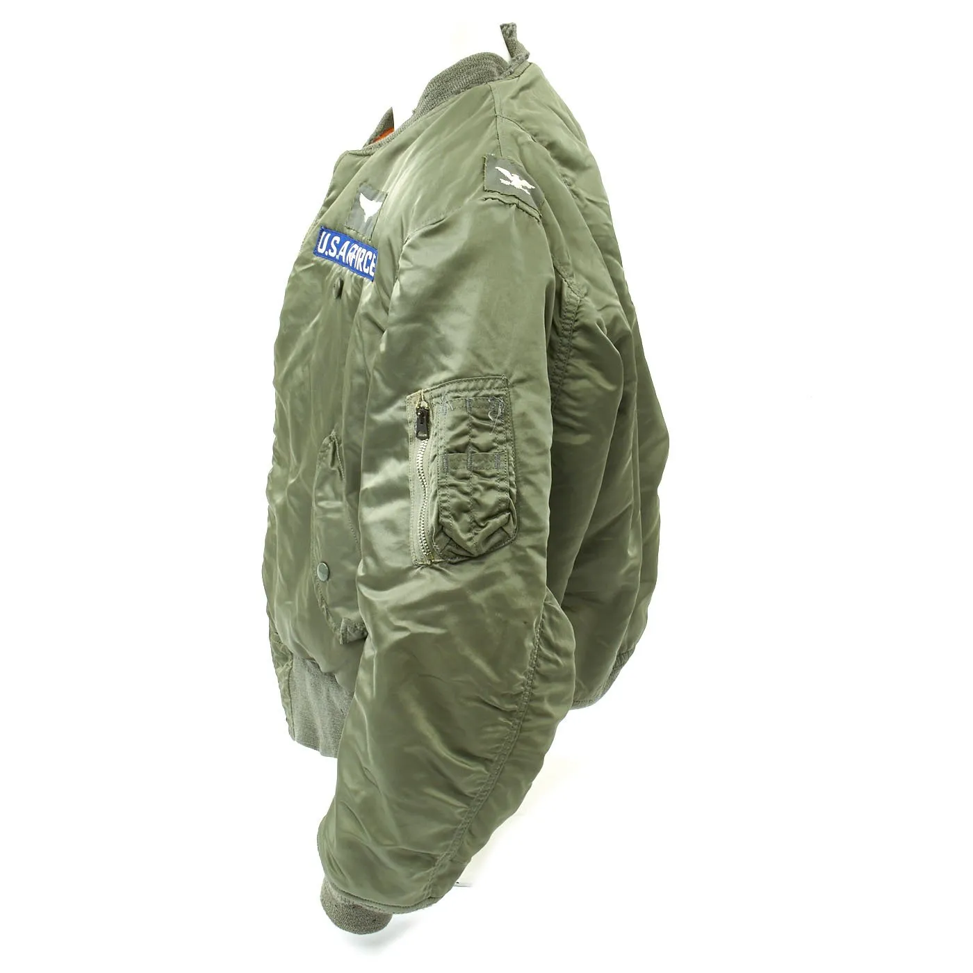 Original U.S. Cold War Colonel Flight Medic 417th Tactical Fighter Squadron MA1 Flying Jacket and Flight Suit