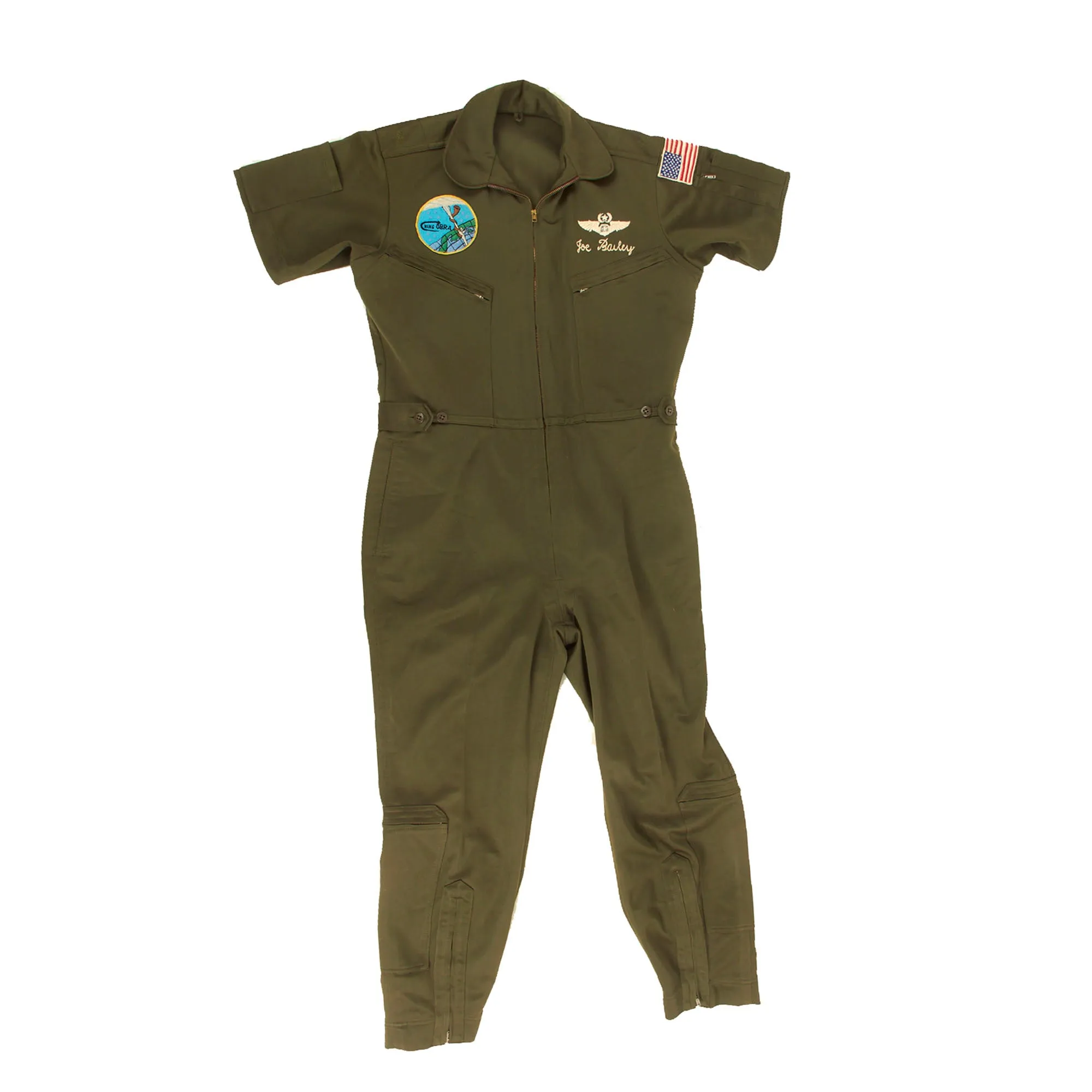 Original U.S. Vietnam War Era “Sawadee”  Party Flight Suit - KC-135 Navigator Joseph “Joe” Bailey