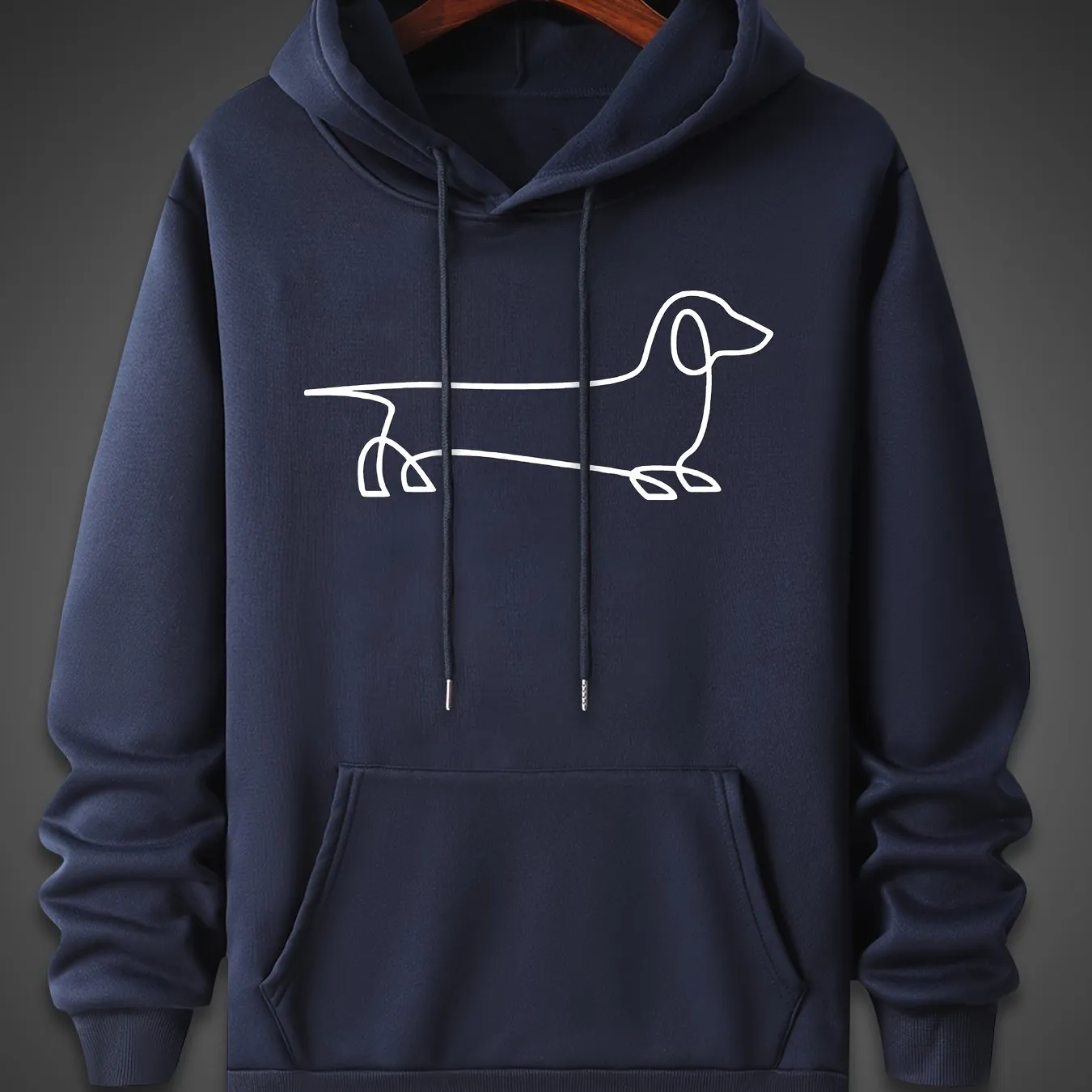 OutdoorReady Dog Sketch Hoodie Trendy Comfy and Breathable