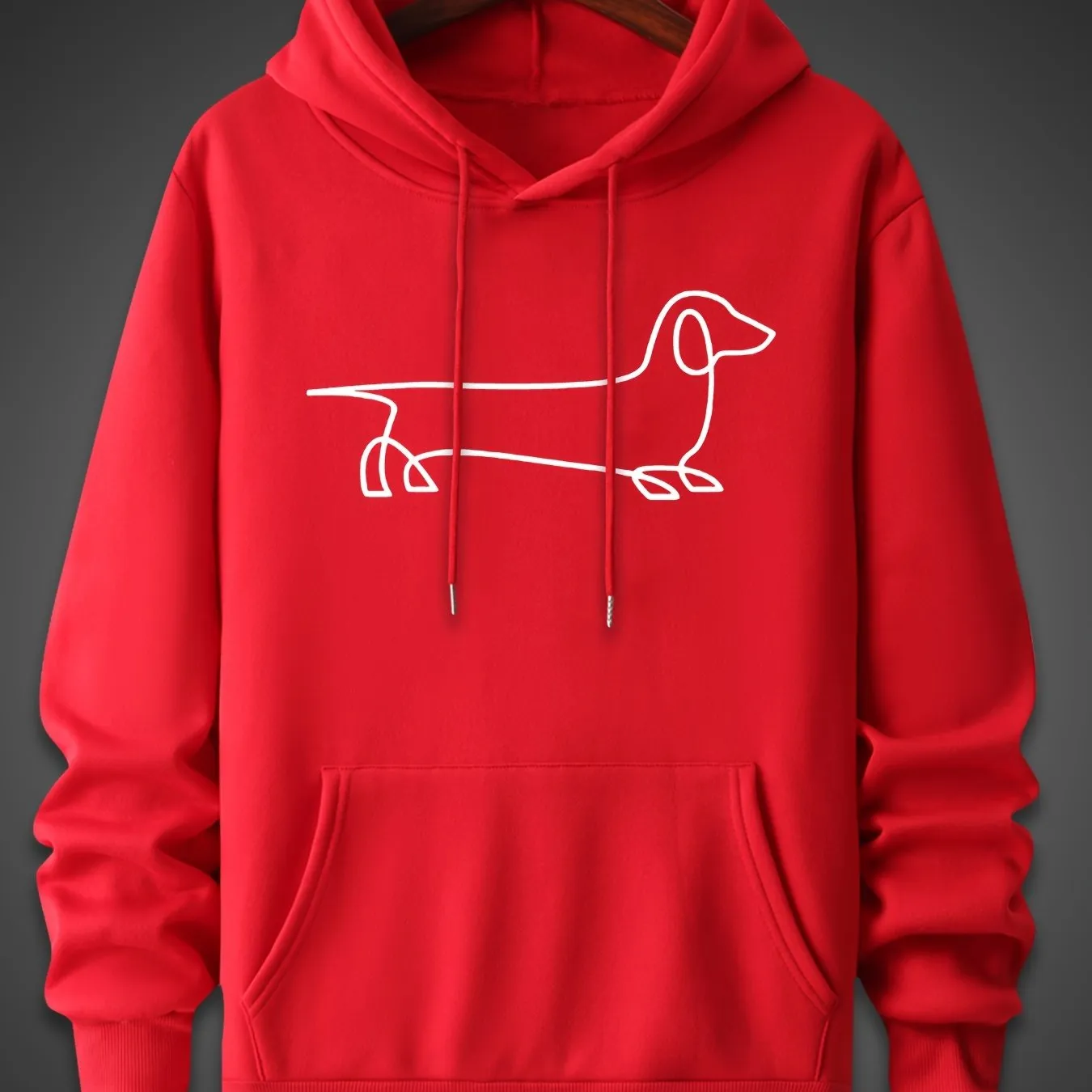 OutdoorReady Dog Sketch Hoodie Trendy Comfy and Breathable