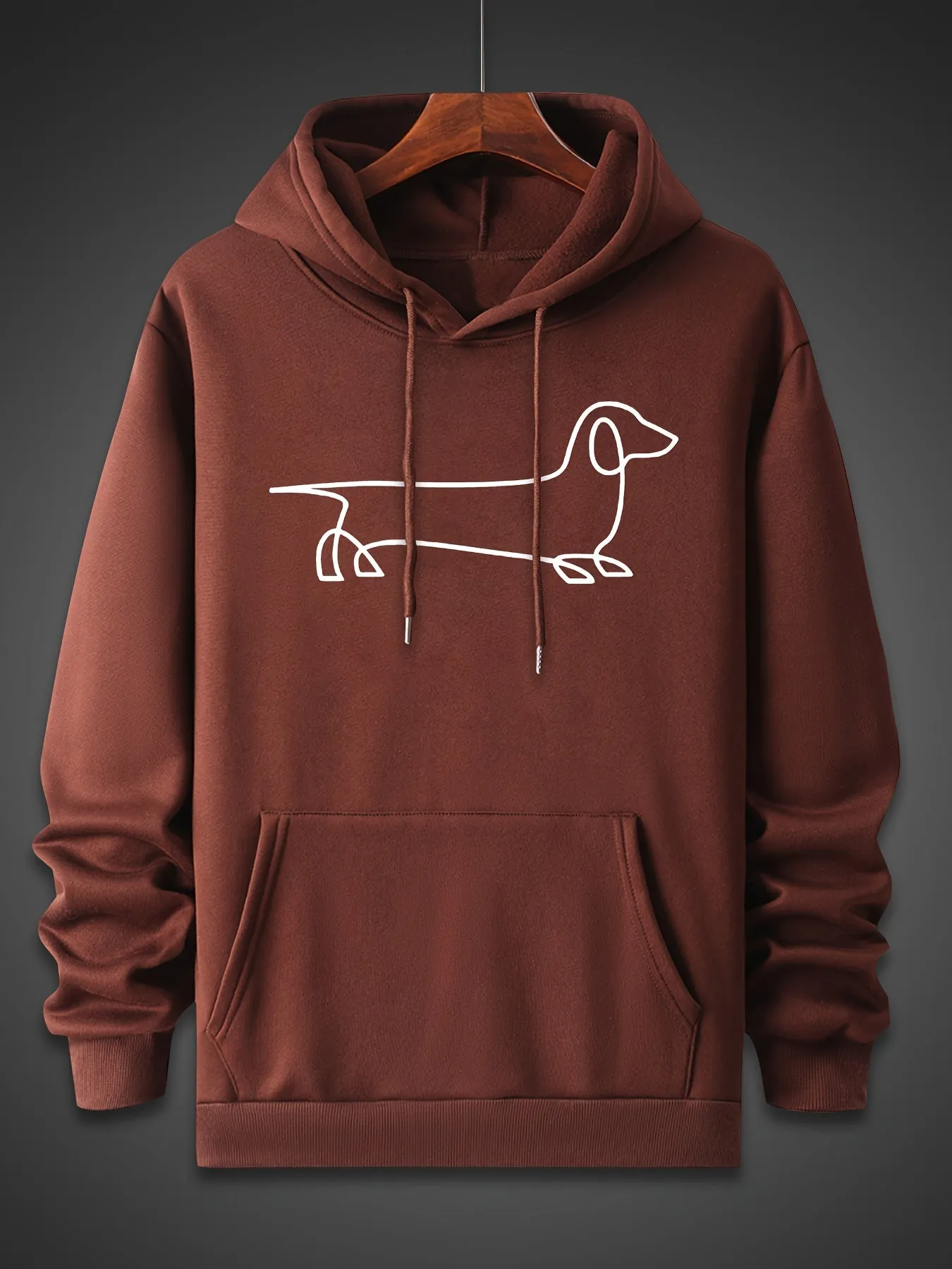 OutdoorReady Dog Sketch Hoodie Trendy Comfy and Breathable