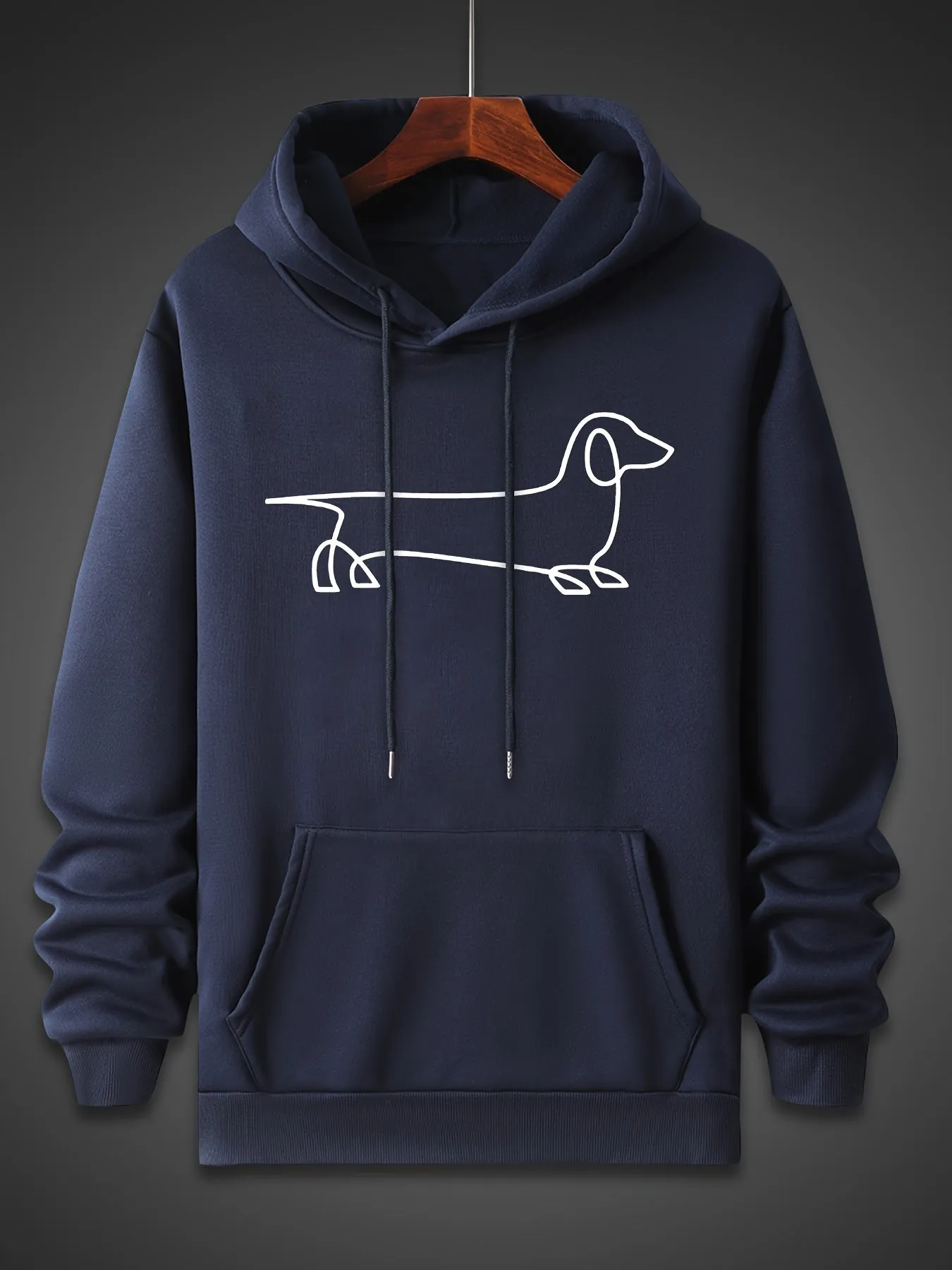 OutdoorReady Dog Sketch Hoodie Trendy Comfy and Breathable