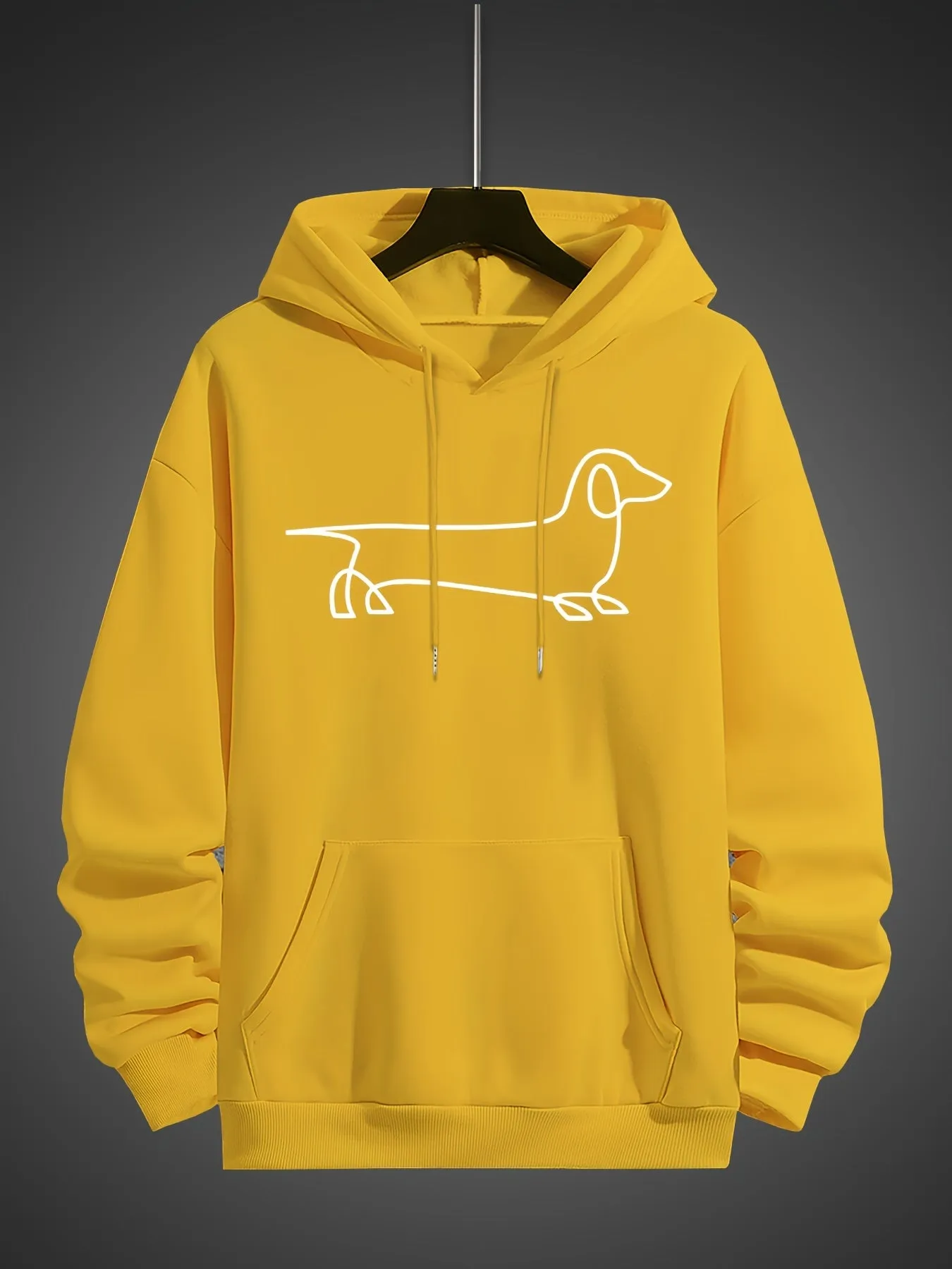 OutdoorReady Dog Sketch Hoodie Trendy Comfy and Breathable