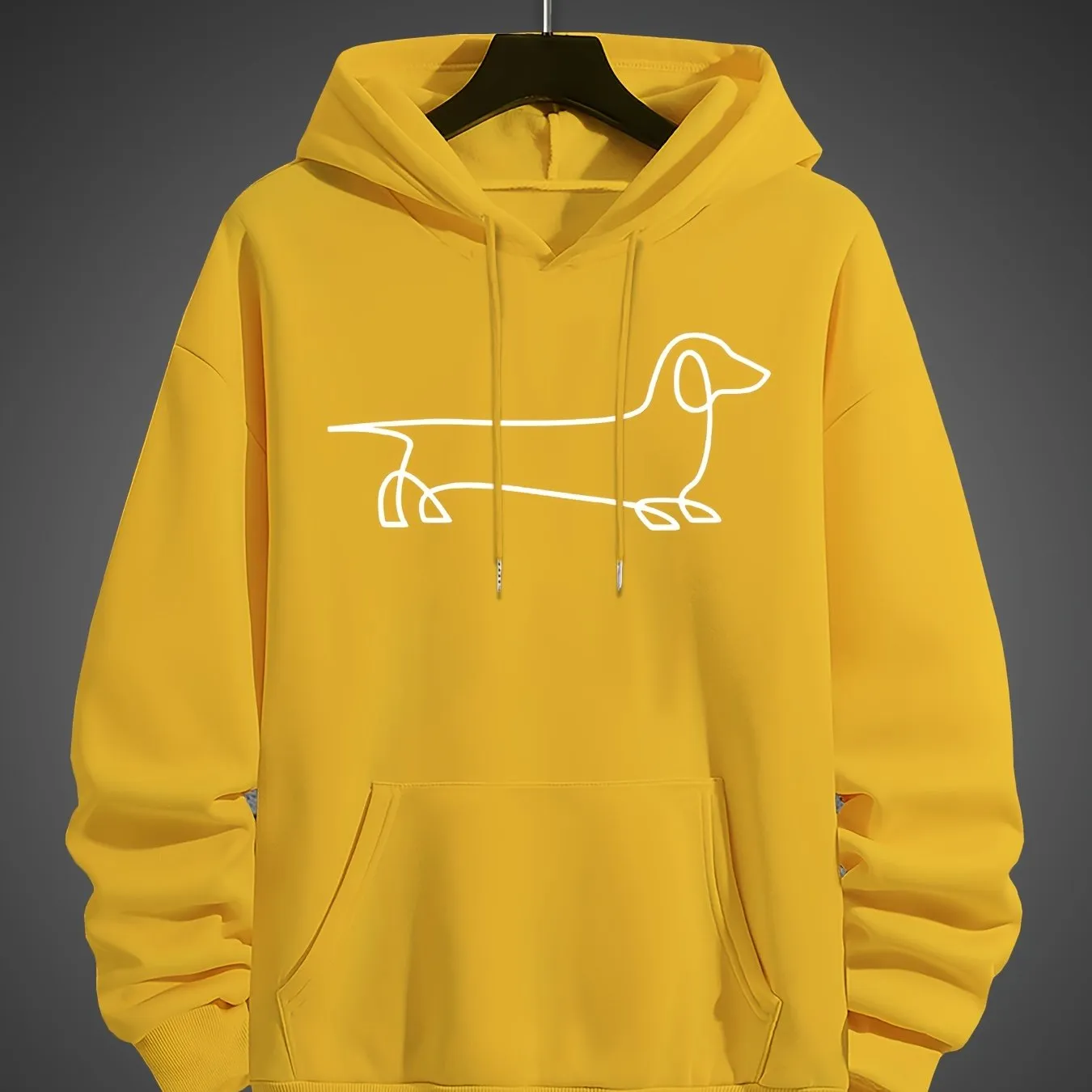 OutdoorReady Dog Sketch Hoodie Trendy Comfy and Breathable