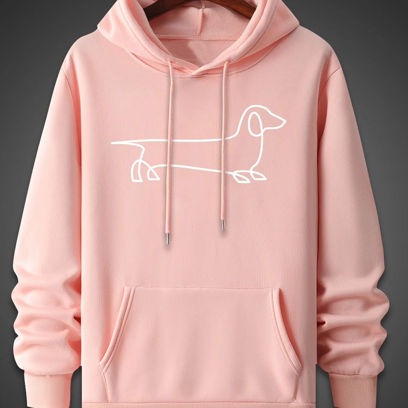 OutdoorReady Dog Sketch Hoodie Trendy Comfy and Breathable