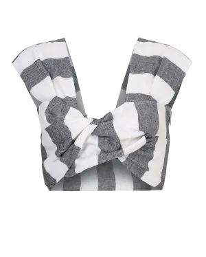 PAPER London | Striped Twist Top