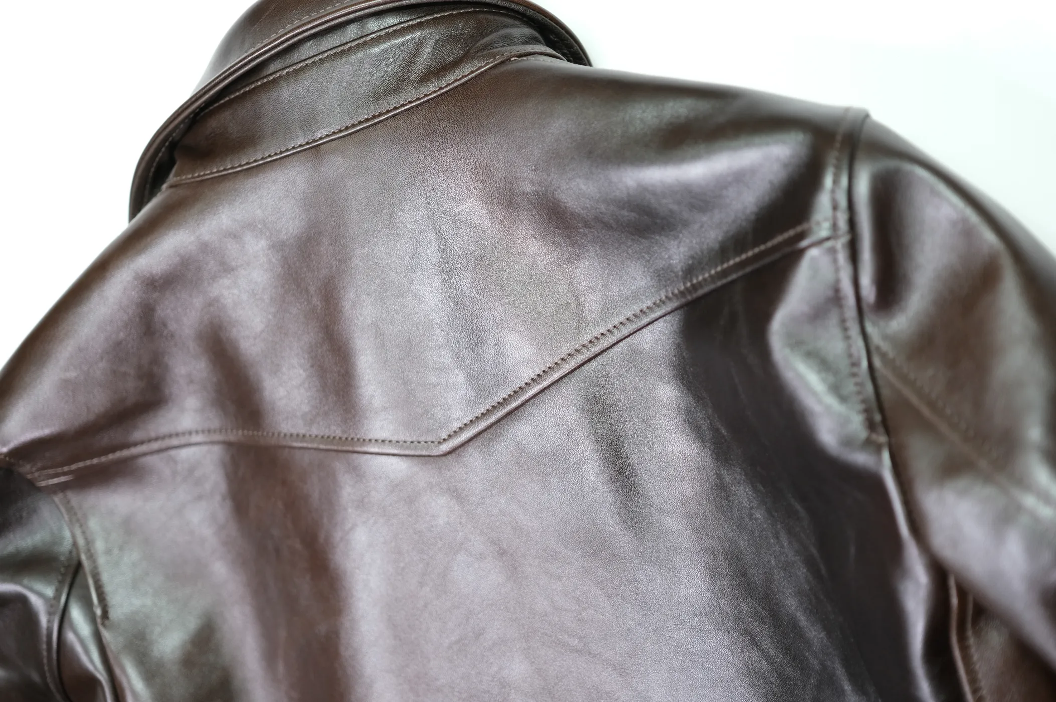 Y'2 Leather HNC-82 Hand Dyed Horse Car Coat